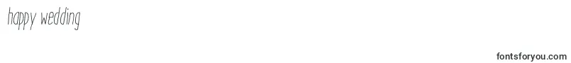 Czcionka ItaloLightItalic – czcionki Z okazji ślubu